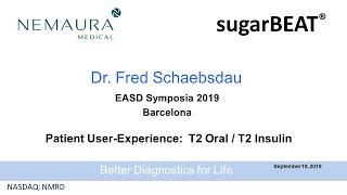 Nemaura Medical EASD Symposia 2019 - User Experience Presentation