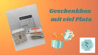 Dankeschön-Box| Insthop-Projekt| Calypso-Limette-Wilder Weizen-Pfauengrün| Geschenkbox