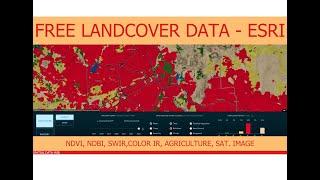 How to Download FREE ESRI Land Cover Data (2017 - Present)