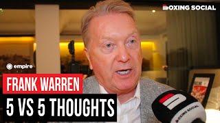 "I DON'T GIVE A SH*T!"- Frank Warren GOES OFF Saudi Atmosphere Critics, HONEST On AJ Vs. Dubois