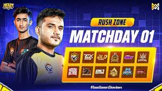 LIVE NOW || RUSH ZONE -1 || BGS LEAGUE || BEAST FF || FREE FIRE PAKISTAN