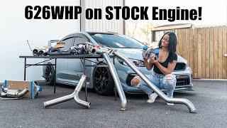 The Stock Block STI Makes Over 600WHP!