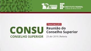 Reunião CONSU - 23/04/2019