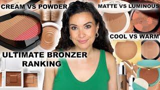 BEST LUXURY BRONZERS | Ultimate Ranking & Swatch Comparison