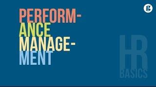 HR Basics: Performance Management