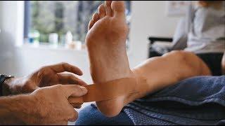 How To Strap An Lateral Ankle Sprain - Frenchs Forest Physio