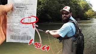We Bought the CHEAPEST FLY ROD At Walmart—Will It Catch Trout?