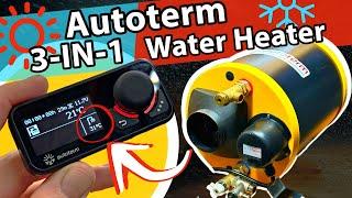 Autoterm CombiBOIL HOT WATER Heater | 3 in 1: Hot Air, hydronic and electric | Testing