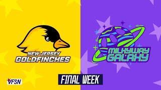 New Jersey Goldfinches vs Milkyway Galaxy @ Field of Dreams Disc Golf Course