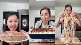 Làm PATÊ gan heo đơn giản tại nhà - BÁNH TIRAMISU thơm ngon - Tự làm SỢI MÌ và XÁ XÍU.