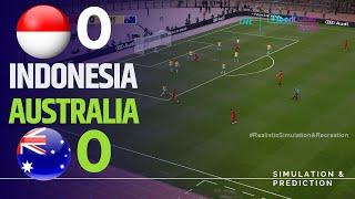 Sorotan Indonesia 0-0 Australia | Kualifikasi dunia 2026 | eFootball simulasi/rekreasi