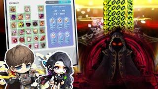 MapleStory INSANE 100k STR Hero 3mins Black Mage Speedrun!!