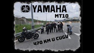 Yamaha MT10 Razrada i 470km u Danu (Break-in)