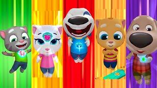 Talking Tom Hero Dash Save The All Super Heroes And Unlock ALTRA Super Worlds Android iOS Gameplay