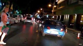 DRIVING IN CHANIA AT NIGHT