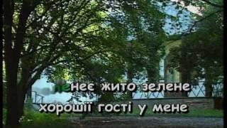 ЗЕЛЕНЕЄ ЖИТО, ЗЕЛЕНЕ — караоке Українська народна пісня Ukrainian folk song karaoke