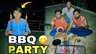 BBQ party || Moshin ka Hath Jal Gaya || #vlog #funny