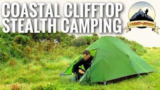 SOLO STEALTH WILD CAMPING UK (Coastal Clifftop Wild Camp and Hike)