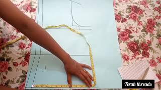 HOW TO DRAFT A BASIC BODICE  PATTERN  (WITH A FITTED BACK PATTERN)