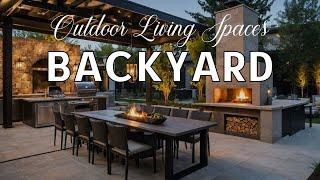 Crafting Elegant Outdoor Living Spaces for 2024: Backyard Design Ideas