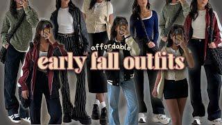 EARLY FALL OUTFITS  modest + school appropriate options!