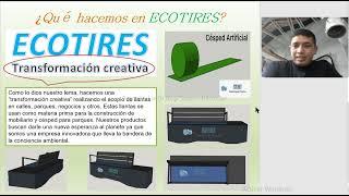 Ecotires, transformacion creativa, elevator pitch