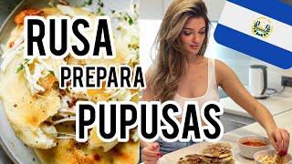 RUSA prepara PUPUSAS POR PRIMERA VEZ 