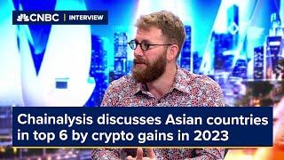 China, Vietnam, Indonesia and India each saw over $1 billion in crypto gains in 2023: Chainalysis