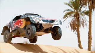 Team Peugeot Total testing their 3008DKR Maxi | Rally Dakar 2018