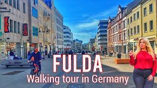 Fulda, Germany / Tour  in Fulda in der Innenstadt 4k HDR 60fps