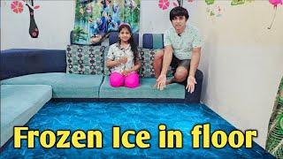 Frozen Ice  in Floor | comedy video | funny video | Prabhu sarala lifestyle