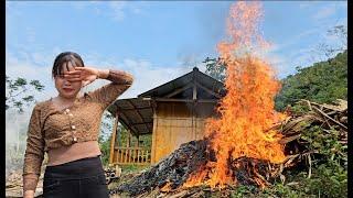 How I made a wooden kitchen in December 2023. Vietnamese rural girl