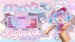 ˗ˏˋ ꒰ MM2 KIIBOOM COLLAB (KEYBOARD UNBOXING + ASMR) .ᐟ ꒱ ˎˊ˗  [Roblox Murder Mystery 2]