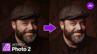 Fastest way to sharpen any photos in Affinity Photo | Affinity Photo Tutorial