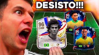 DESISTO DO BRASIL  TROUXE O ZICO E TENTEI AS 12 VITÓRIAS DA WL PARA TRAZER O MARIO GOMEZ! EA FC 24