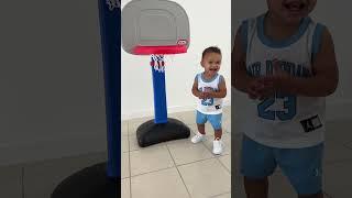 Baby Basketball Player #shorts