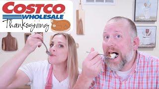 Entire Costco Thanksgiving Dinner! Is It Worth it? Cook & Eat With Us!