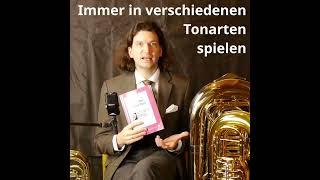 Tonarten nach Vorliebe wählen und trainieren #tuba #tubalernen #improvisieren #auswendigspielen