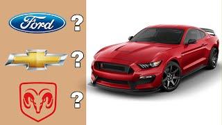 CAN YOU GUESS THE CAR BRAND BY CAR | CAR LOGO QUIZ  ​
