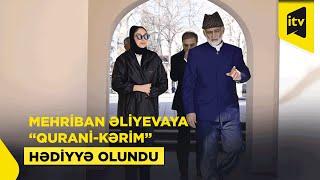 Mehriban Əliyeva Gəncədə məscid və kilsənin mövcud vəziyyəti ilə tanış oldu