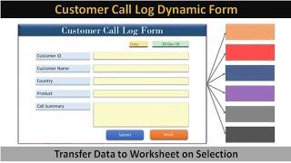 UserForm with Multiple Database Sheet (Transfer Data to Worksheet on Condition)
