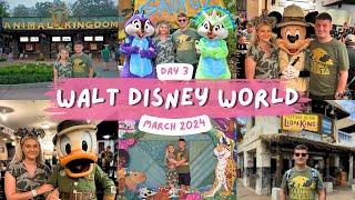 WALT DISNEY WORLD  Day 3 - Animal Kingdom, Tusker House, Flight of Passage • March 2024