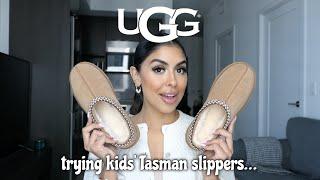 I Bought KIDS Ugg Tasman Slippers | Adult Review & Size Comparison