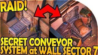 *SECRET* CONVEYOR SYSTEM at WALL SECTOR 7 + RAID! - Last Day On Earth Survival Update 1.8 Gameplay