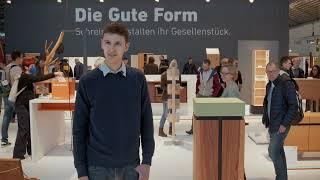 Die Gute Form 2022 / Bayern – Belobigung Thomas Bauer – Schreiner gestalten ihr Gesellenstück