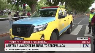 Atropellaron a una agente de transito en uno de los controles de alcoholemia en la Ciudad