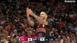 Lonzo Ball | Chicago Bulls at New Orleans Pelicans | Full Box Score