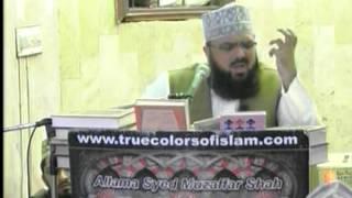 Ghair muqallid Ahle Hadees Wahabi kon hain - by Syed Muzaffar Hussain Shah at Jilani Masjid 2 of 4