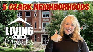 A Sample Of Ozark, MO's Family Friendly Neighborhoods #ozarkneighborhoods #ozarkschools