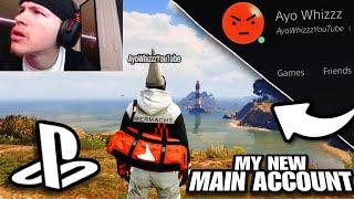 MY NEW MAIN MODDED ACCOUNT is finally here in GTA Online... (i got banned from playstation)